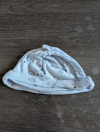 Bonnet bébé nuage