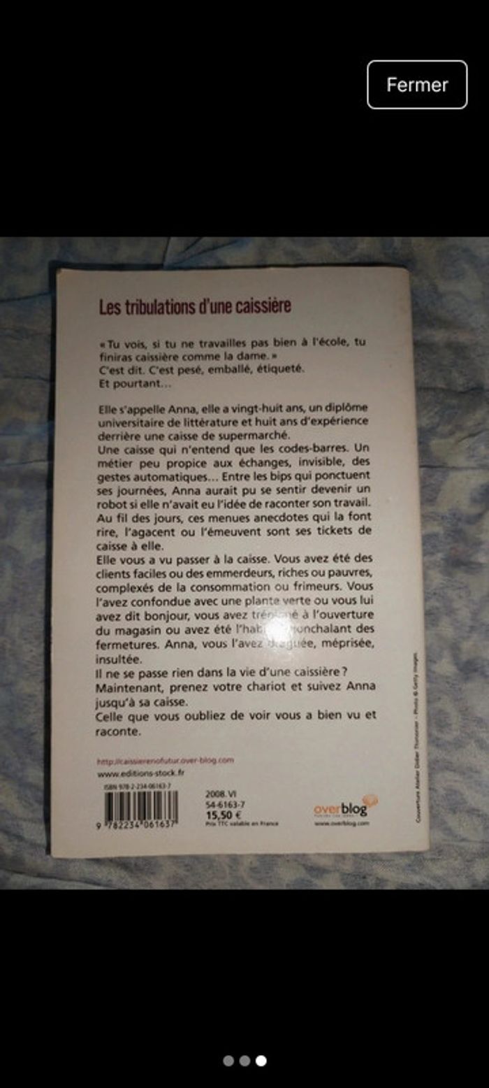 Livre Les tribulations d'une caissière - photo numéro 3