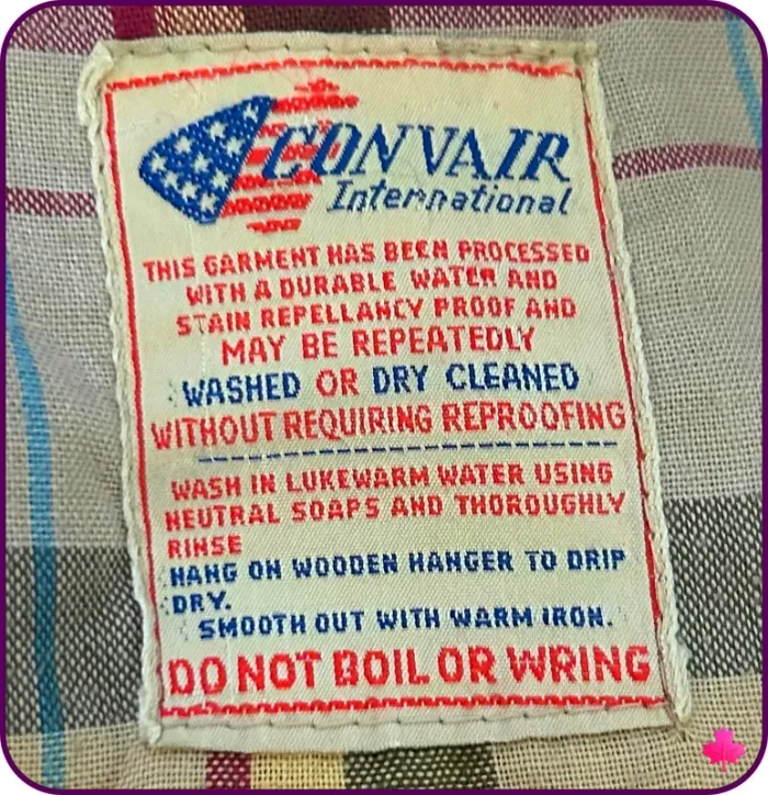 Veste / Manteau Léger Vintage Convair International - photo numéro 5
