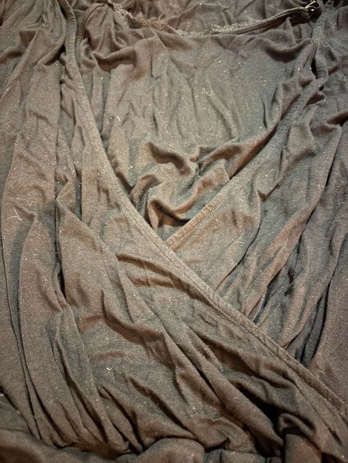 Pull noir cache cœur allaitement vertbaudet 38/40 - photo numéro 2