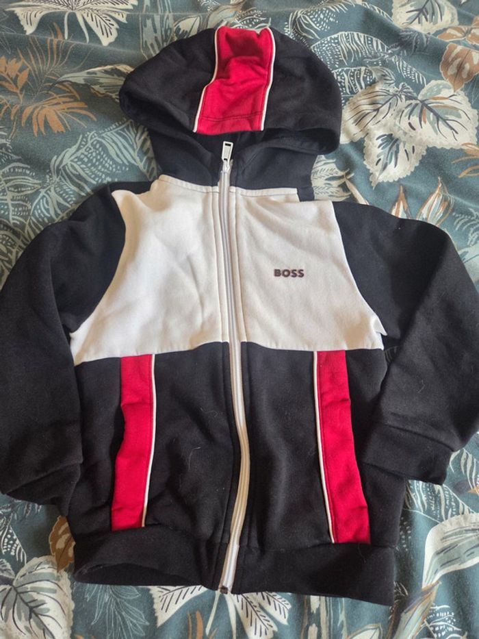 Gilet zippé hugo 6 ans