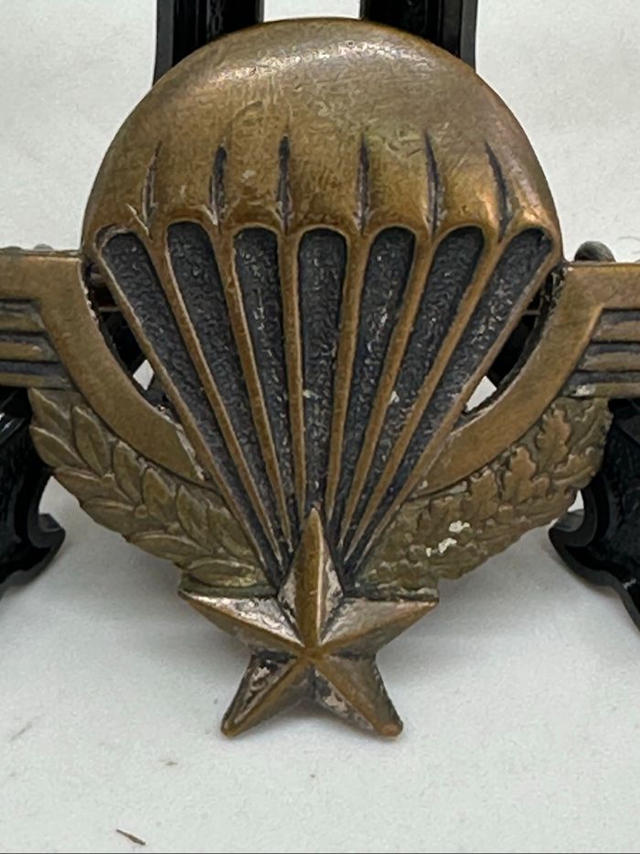 Brevet Militaire Parachutiste / Attribuée / Années 60/ TAP/ insigne - photo numéro 2