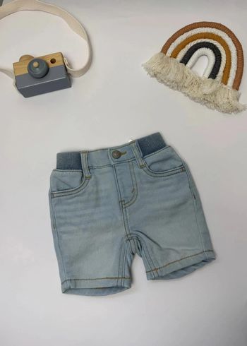 Short en jeans Levi's bébé garçon taille 6 mois comme neuf