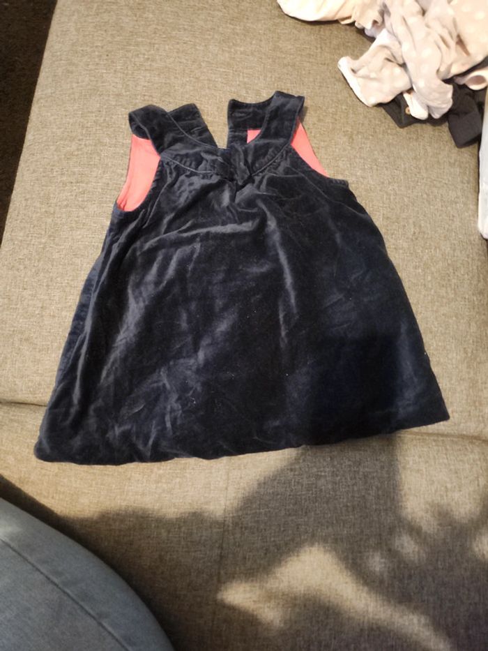 Robe velours Debenhams 12 18 mois