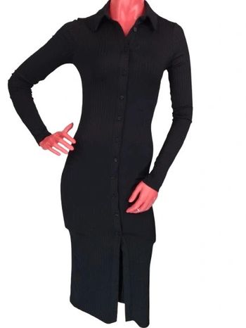 Robe boutonnée bershka