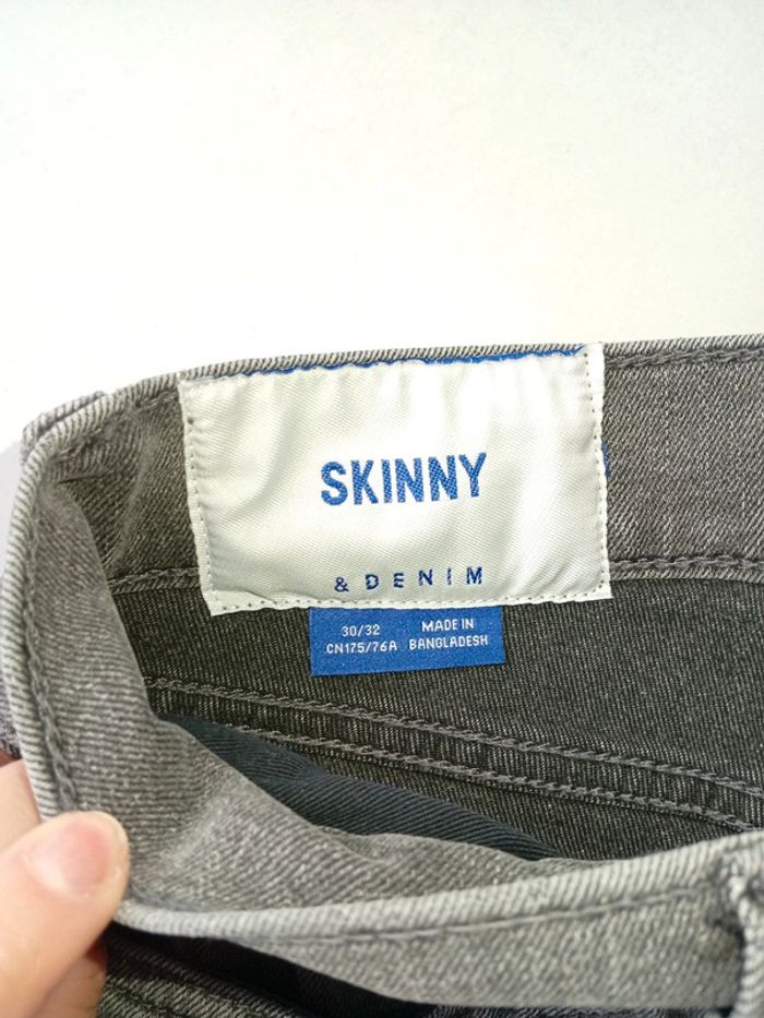Jean skinny gris. H&M Taille 40/42 - photo numéro 6