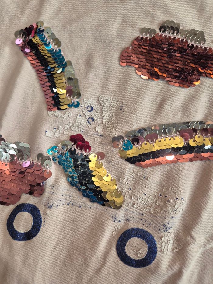 Lot de 3 t-shirts satisfaisant ML fille - 8 ans - photo numéro 3