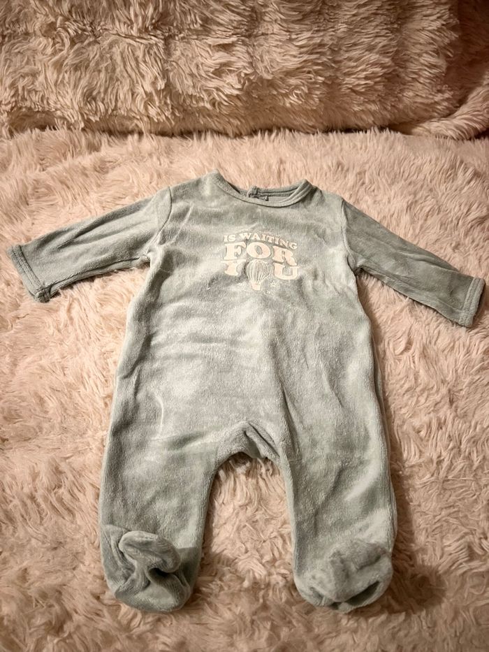 Pyjamas velours Kiabi - photo numéro 2