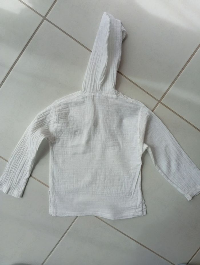 Haut en coton à capuche taille 2-3 ans - photo numéro 2