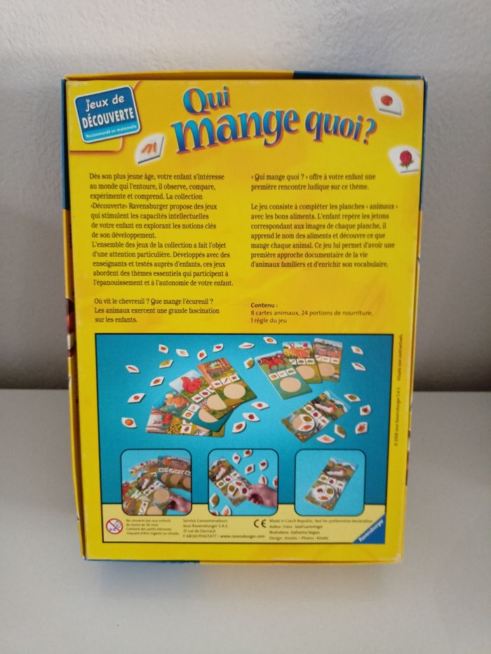 Qui mange quoi ravensburger complet - photo numéro 2