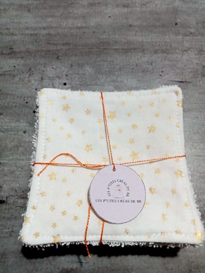 Lingettes pour bébé ou démaquillantes lavables et réutilisables