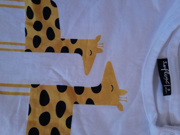 Tee-shirt girafe - photo numéro 2