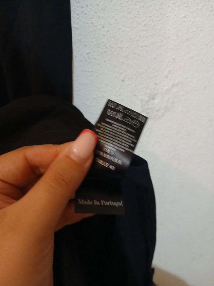 Robe noir légère basic " cop copine " taille 40 - photo numéro 4