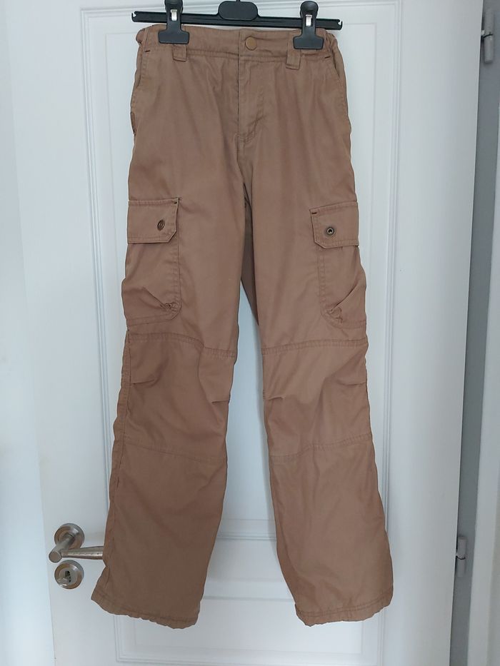 Pantalon de ski doublé marron 14 ans