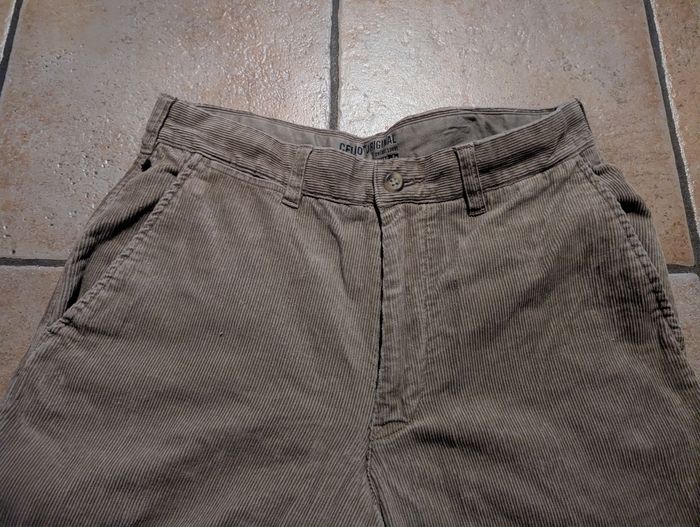 Pantalon velours Homme T40 Celio original - photo numéro 3