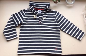 Marinière Petit Bateau 24 mois 2 ans