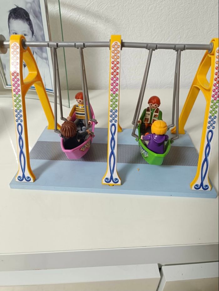 🎡 Lot Fête Foraine Playmobil – Grandes pièces + Stand – 60 € ( négociable ) 🎡 - photo numéro 3
