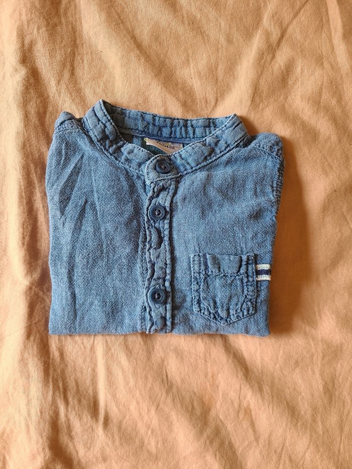 Chemise Tape à l'œil en lin et coton 6 mois - photo numéro 6