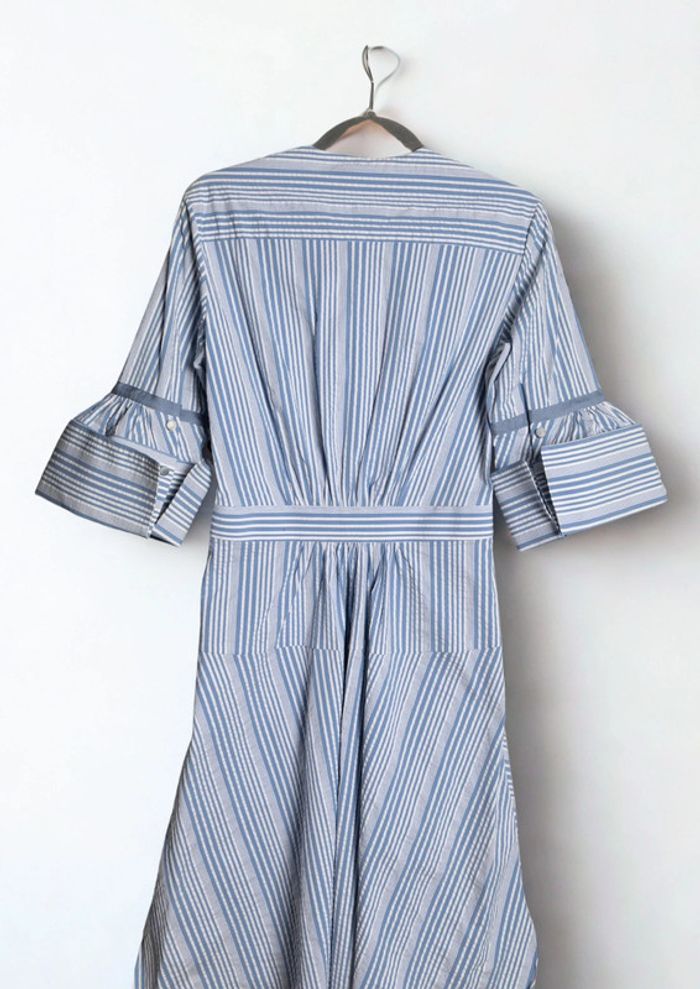 Robe bleu et blanche asymétrique Palmer Harding Taille 34 - photo numéro 9