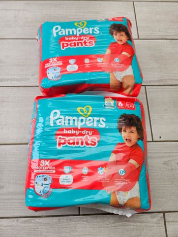 Pampers baby dry taille 6 pants