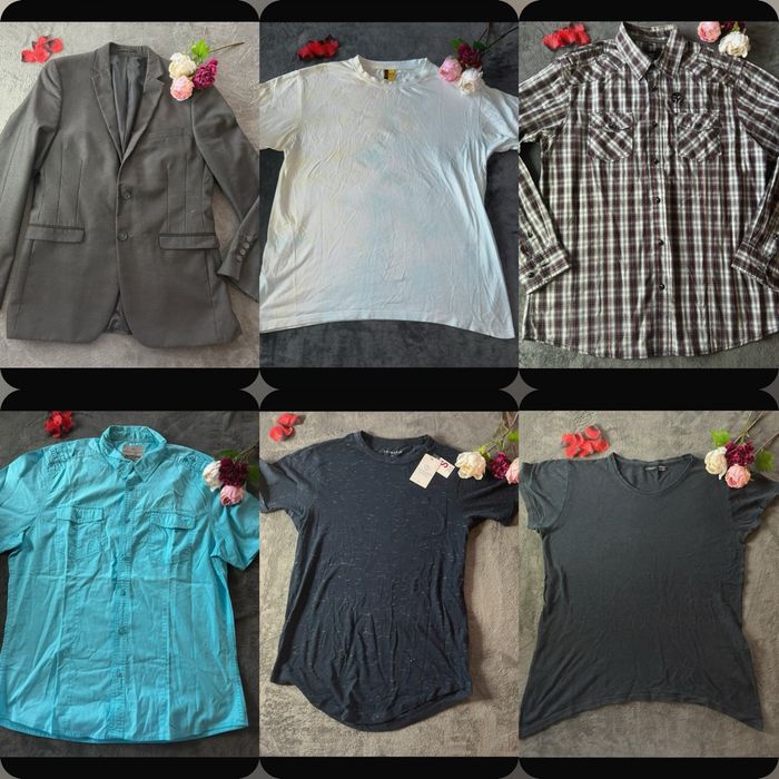 Lot Revendeur Homme 31 Pièces - Chemises, Blazers, Pantalons, T-shirts - Tailles Variées - photo numéro 2