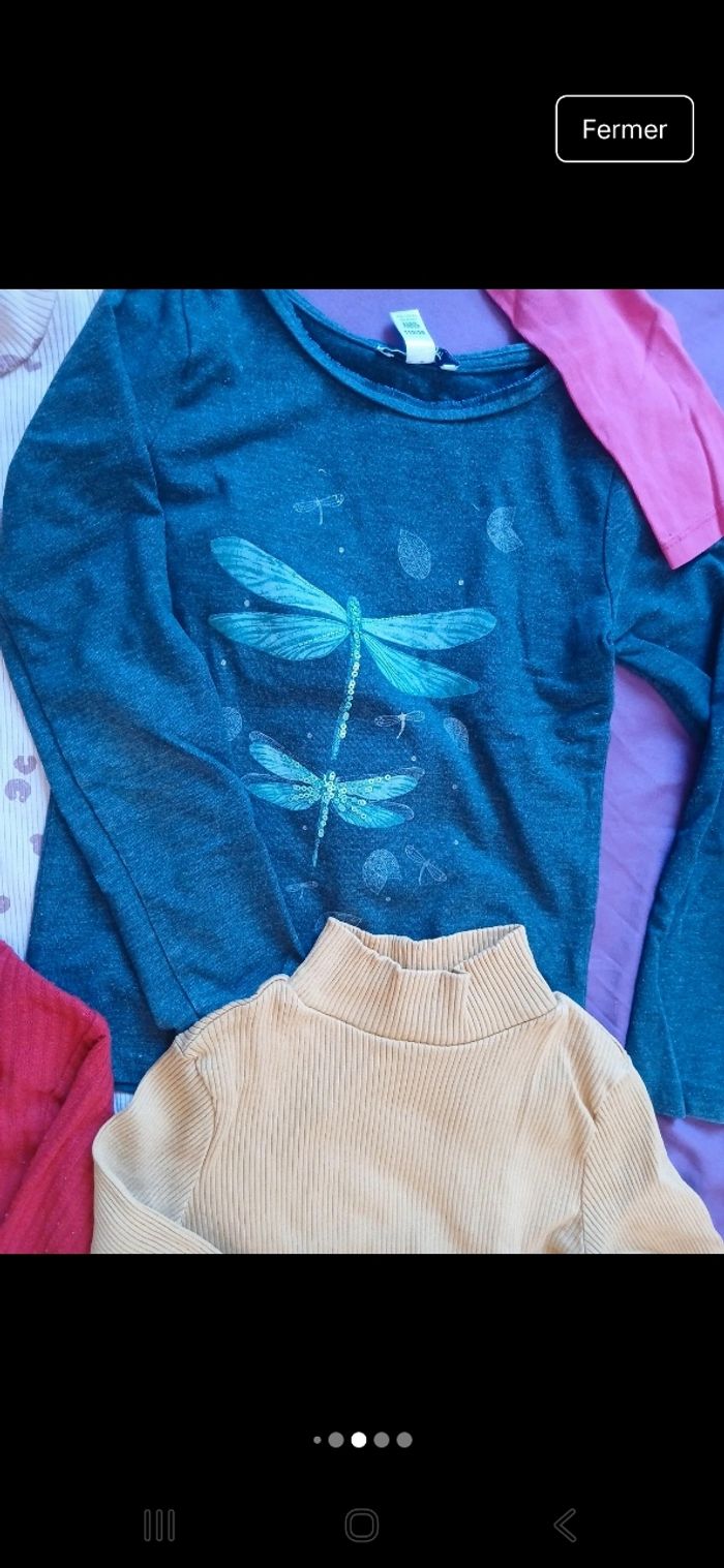 Lot de sous pulls fille - photo numéro 6