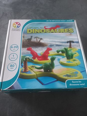 Jeu smart games l'archipel des dinosaures