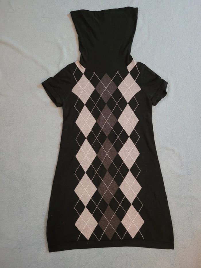 Tunique robe avec col roulé - photo numéro 3