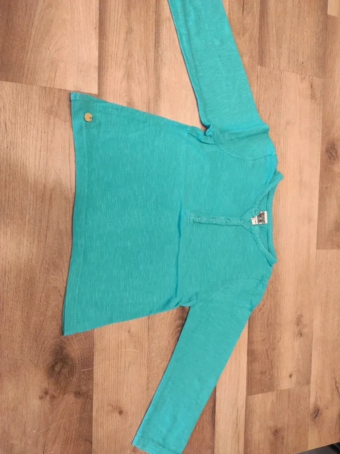 Tee-shirt ML 4 ans TAO avec coeur dans le dos - photo numéro 2