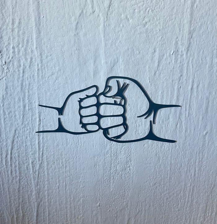 Art Mural Père Et Fils