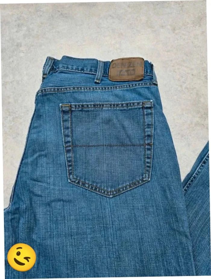 Jeans Levi's denizen W38 FR48 L32 coupe droite bleu Homme Men pan288b - photo numéro 2