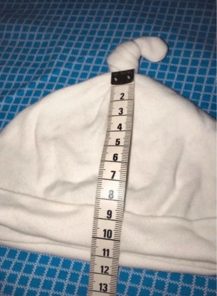 protège tête bébé en coton beige huggies très bon état - photo numéro 3