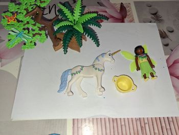 playmobil fée et licorne