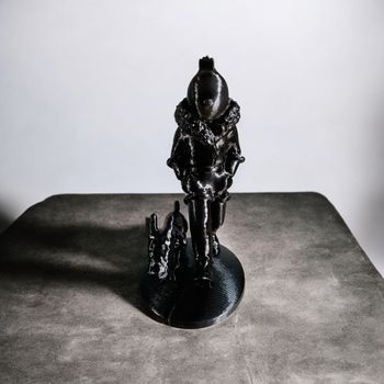 Figurine 3D  impression Tintin et Milou aviateur