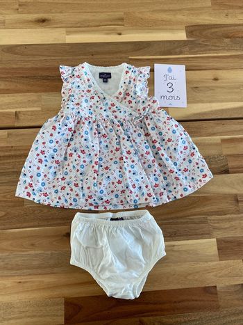 Robe cache coeur et bloomer