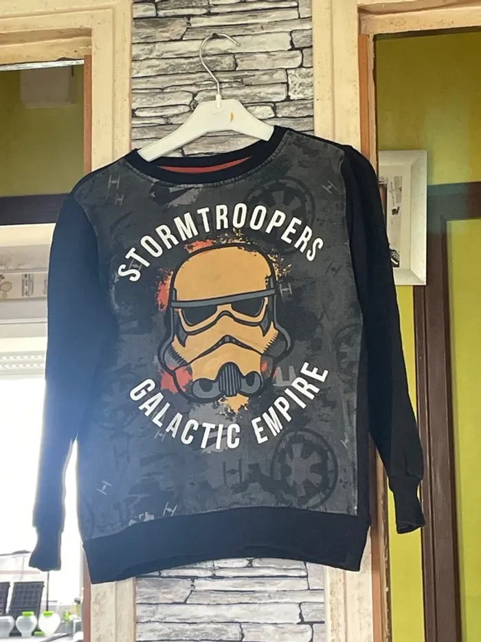Sweat-shirt star wars 8 ans