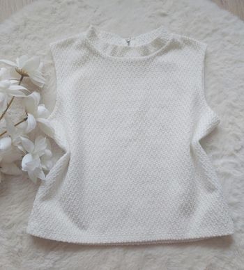 Top blanc Zara
