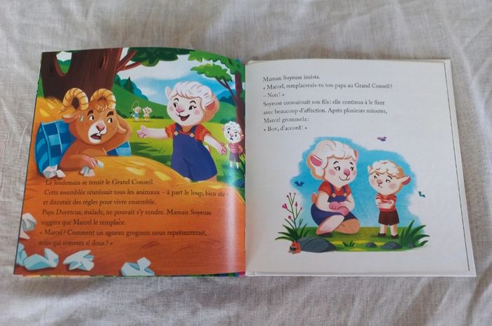 Livre : L'agneau qui avait mauvais caractère MacDonald's - photo numéro 2