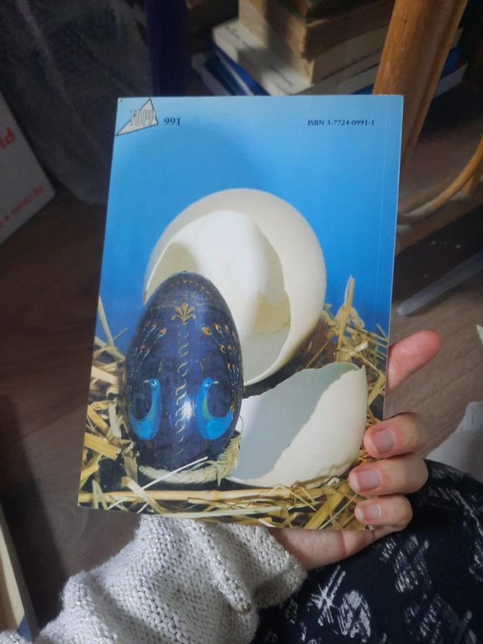 Œuf sculté p j - photo numéro 3