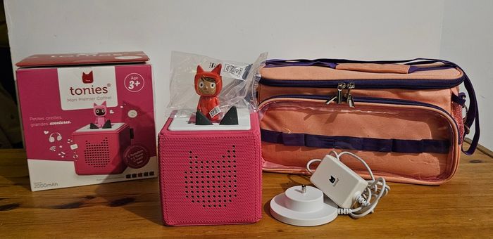 Toniebox V1 + créatif + sac