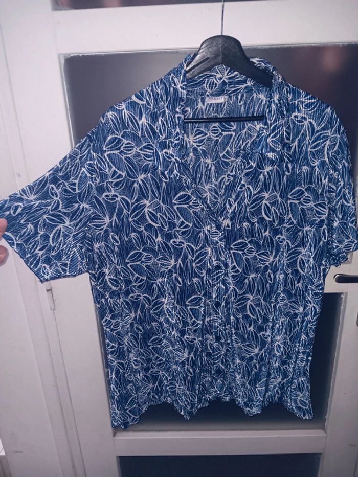 Chemise bleu taille 52