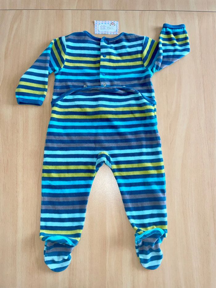 Pyjama une-pièce 12 mois DPAM - photo numéro 2
