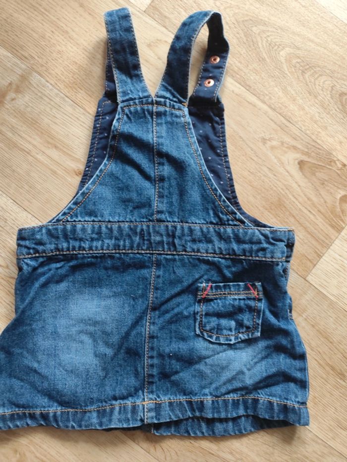 Robe jean salopette - photo numéro 5