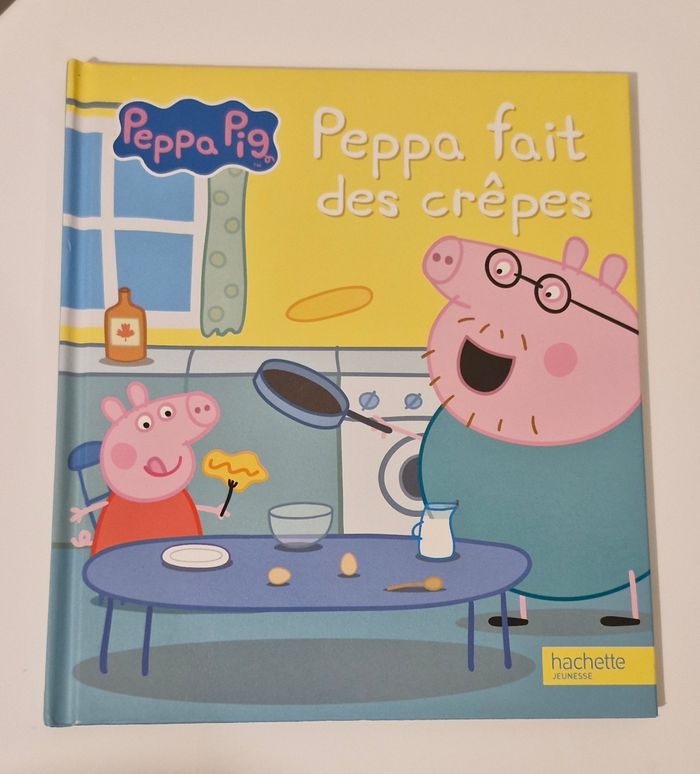 Peppa fait des crêpes