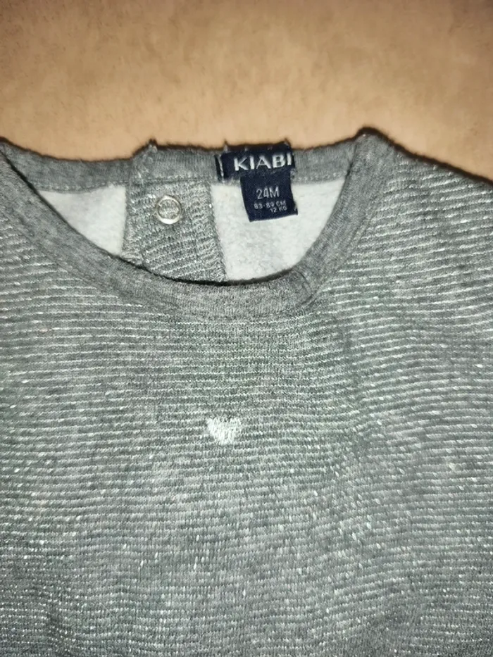Robe hiver taille 24 mois marque Kiabi - photo numéro 3