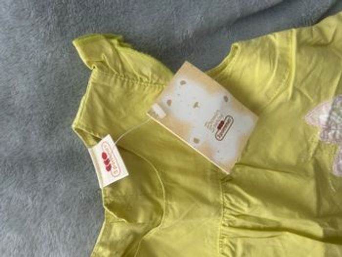 Robe bébé fille 3 mois 3 pommes neuve étiqueté - photo numéro 2