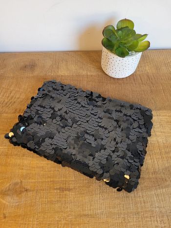 Pochette mariage sequin