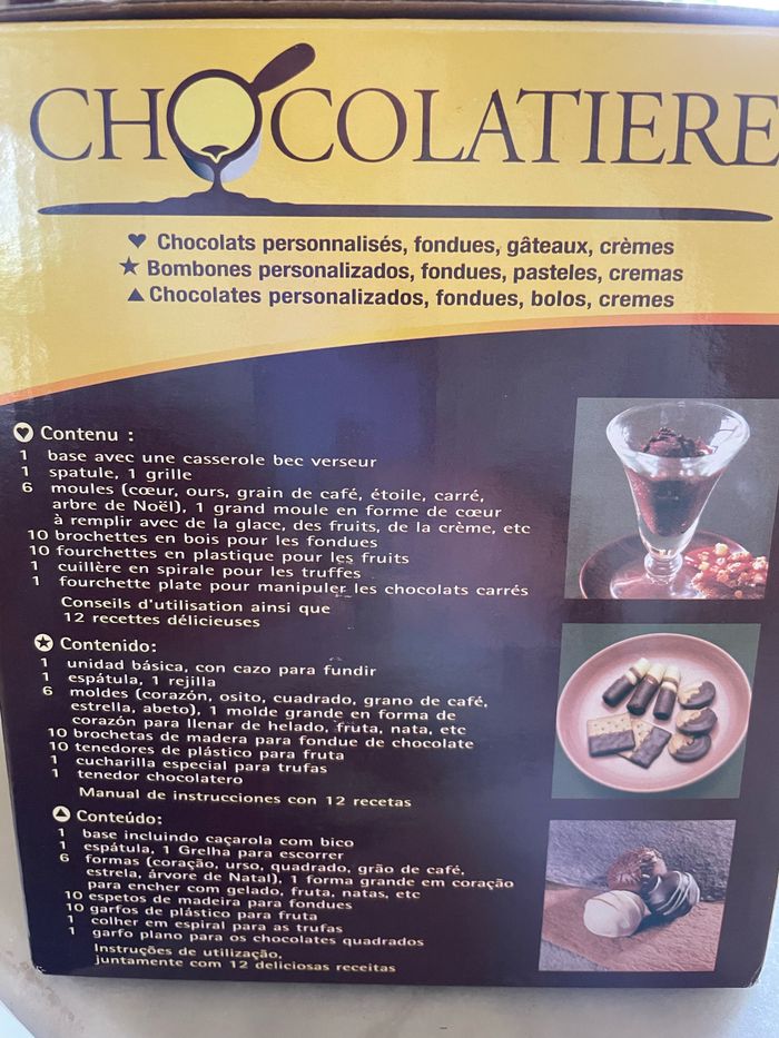 Fondue Chocolatière - photo numéro 5
