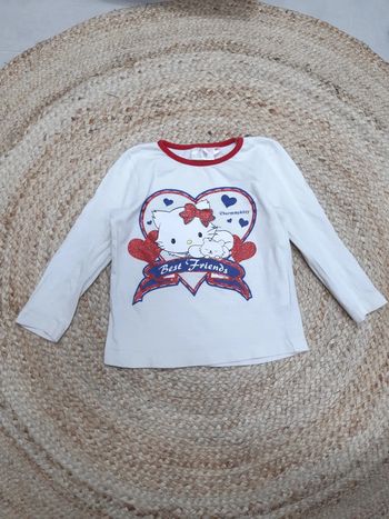 Tee shirt manches longues Charmmykitty 3 ans