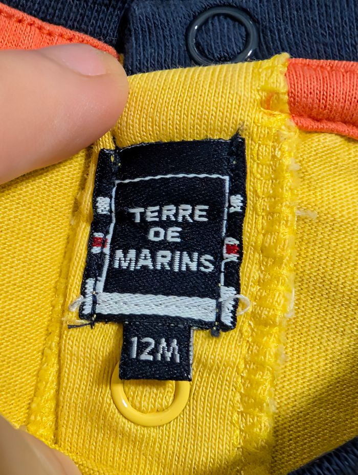Haut Terre de Marins – 12 mois / 12M – motif marin - photo numéro 4